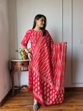 New Exclusive Collection of Hand Block Printed Stitched Cotton Suits With Cotton Dupatta in Beautiful Colours (BFSCS39)